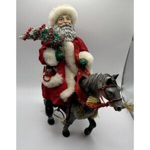 Possible Dreams Clothtique The Magic Of Christmas Santa Claus Figure #15001
